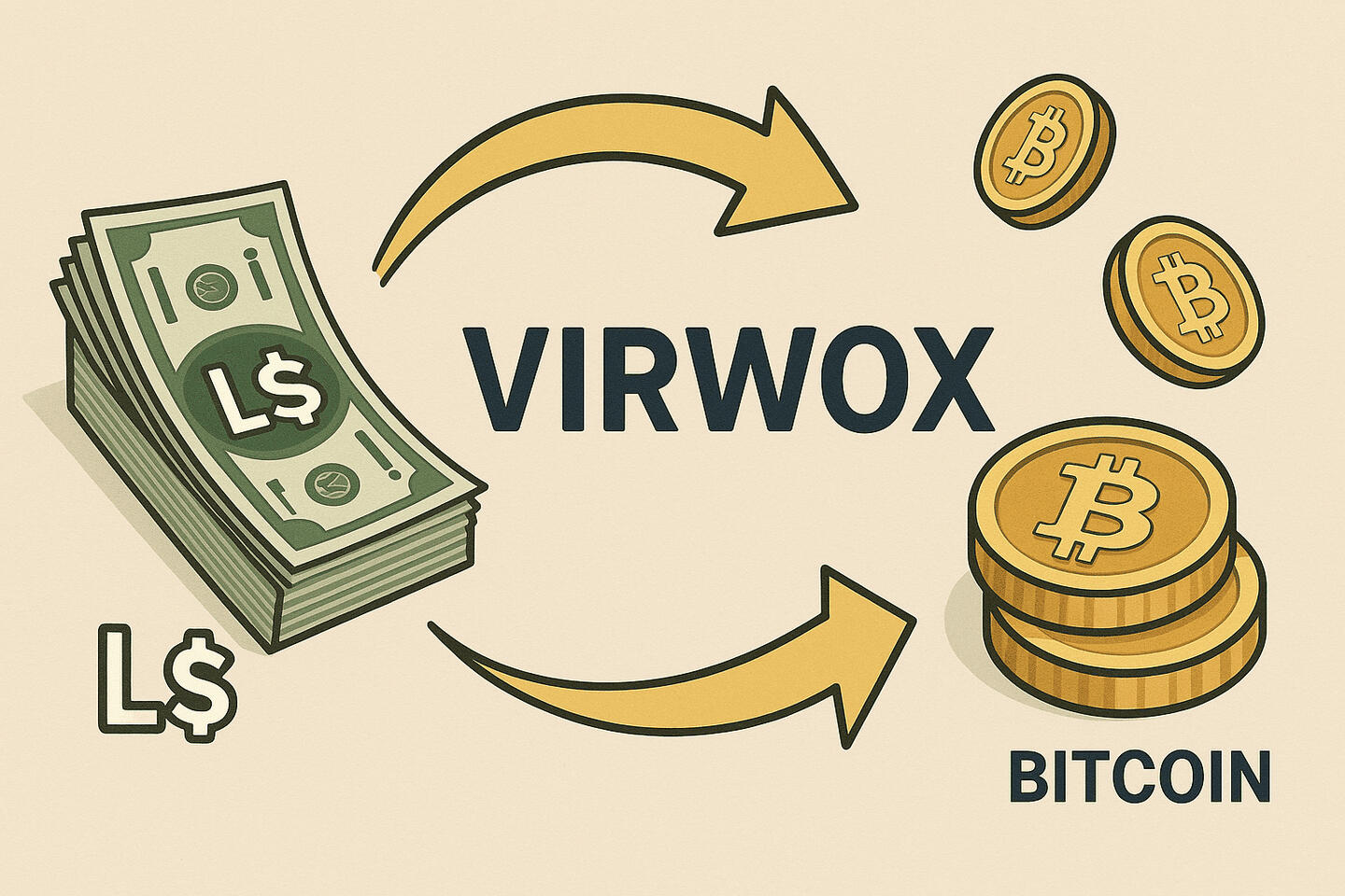 When Linden Dollars Met Bitcoin
